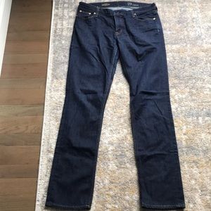 J Crew Matchstick Dark Wash Jeans